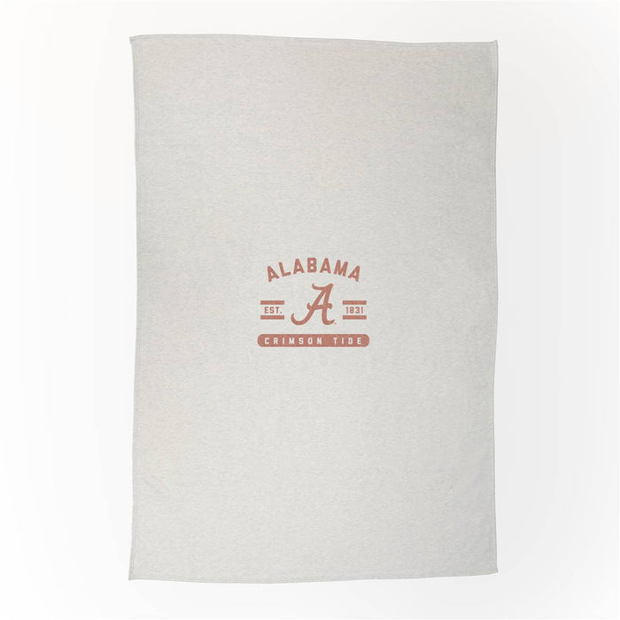 Alabama Crimson Tide Sublimated Sweatshirt Blanket