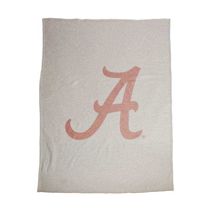 Alabama Crimson Tide Oversized Logo Sublimated Sweatshirt Blanket