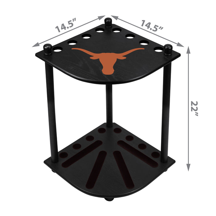 Texas Longhorns Corner Cue Rack