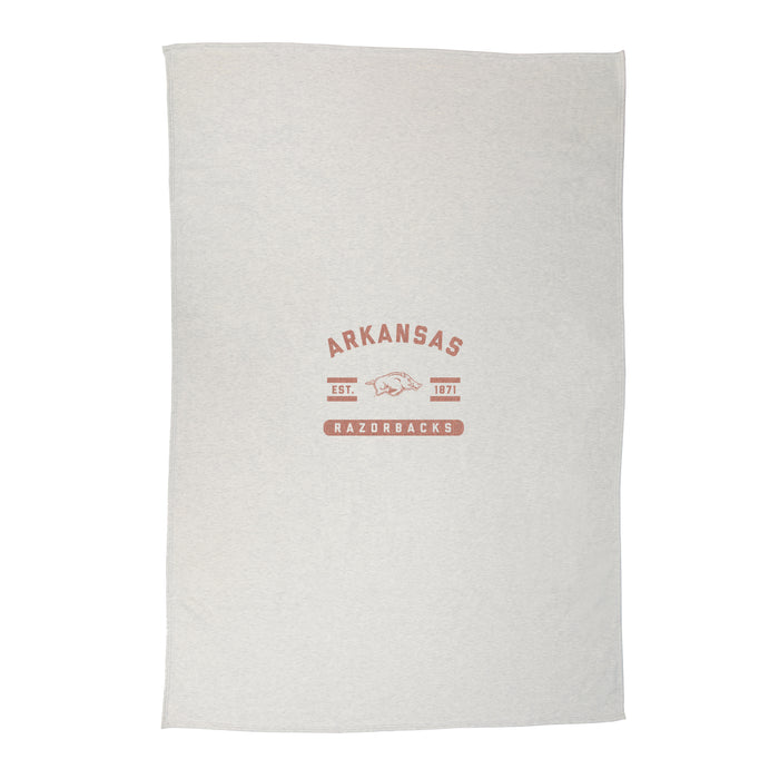 Arkansas Razorbacks Sublimated Sweatshirt Blanket
