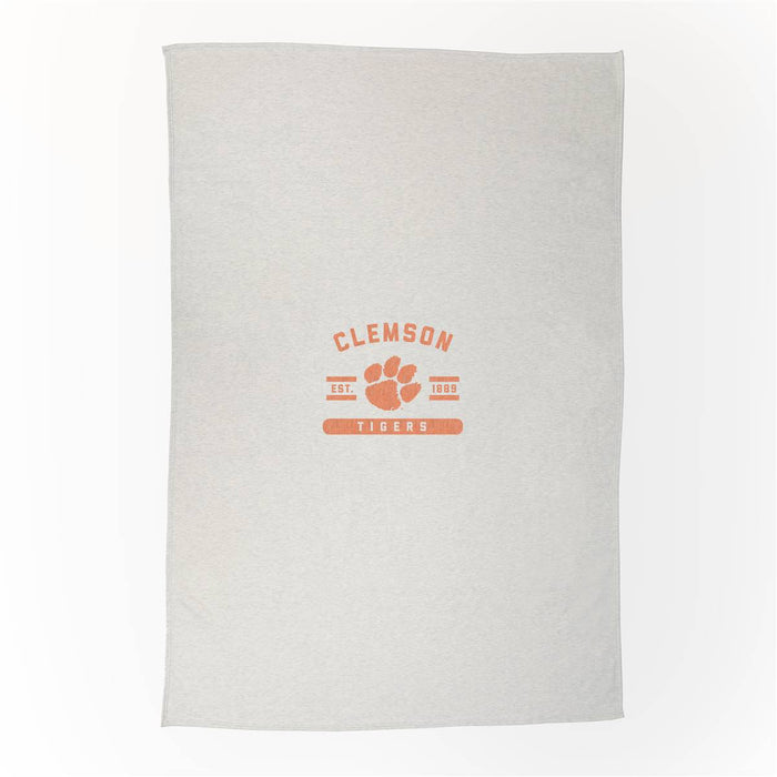Clemson Tigers Sublimated Sweatshirt Blanket