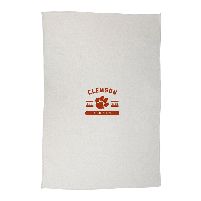 Clemson Tigers Sublimated Sweatshirt Blanket