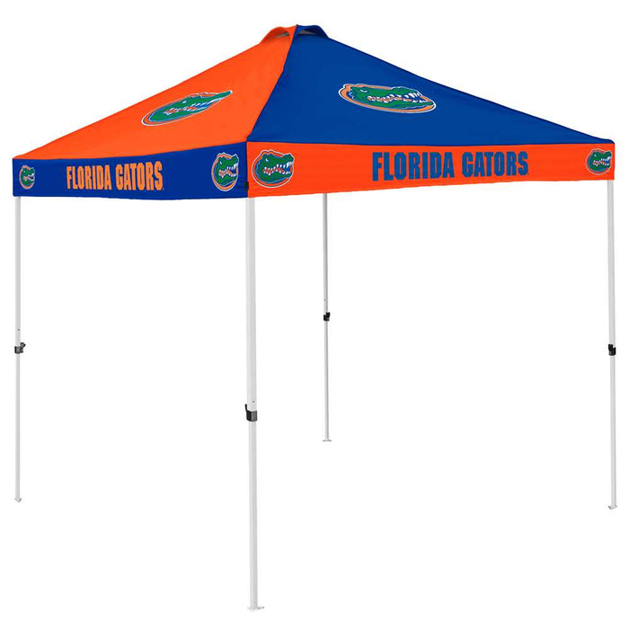 Florida Gators Premium 9X9 Checkerboard Tailgate Canopy Shelter with Carry Bag  9