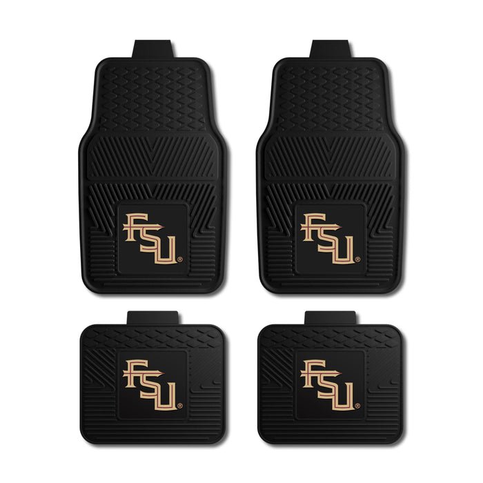 Florida State Seminoles 4-pc Vinyl Car Mat Set
