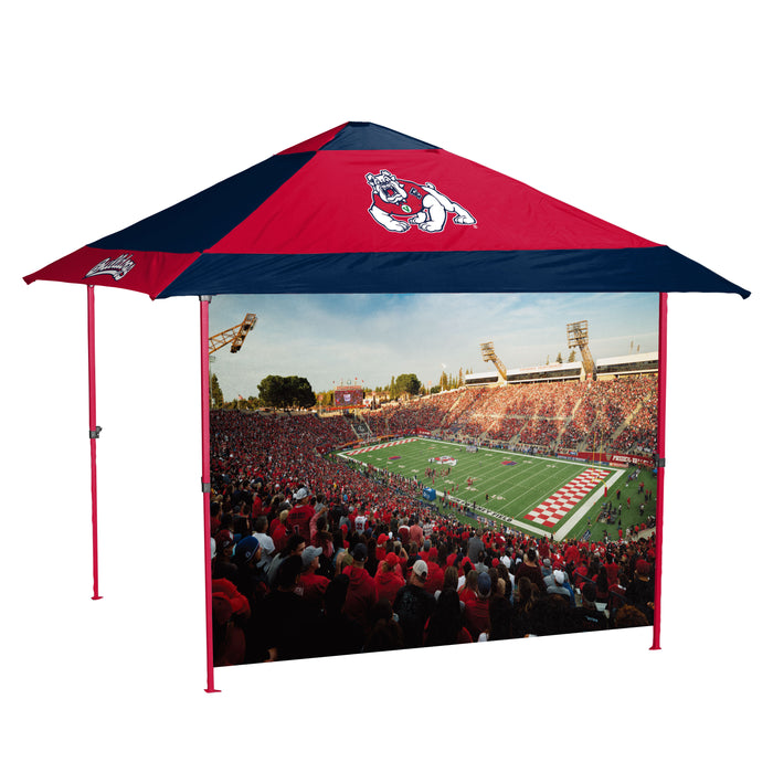 Fresno State Bulldogs Canopy Tent 12X12 Pagoda with Side Wall