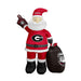 Georgia Bulldogs Inflatable Santa Claus 7 Ft Tall