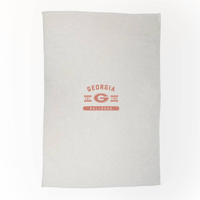 Georgia Bulldogs Sublimated Sweatshirt Blanket