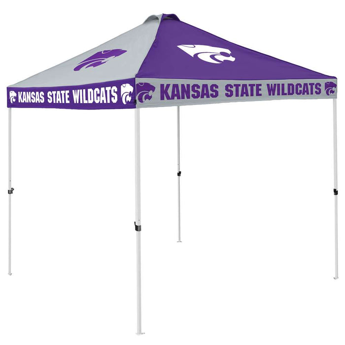 Kansas State Wildcats 9 X 9 Checkerboard Canopy - Tailgate Tent with Carry Bag