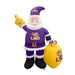 LSU Tigers Louisiana State Inflatable Santa 7 Ft Tall