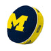 Michigan Wolverines Round Puff Pillow