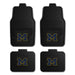 Michigan Wolverines 4-pc Vinyl Car Mat Set