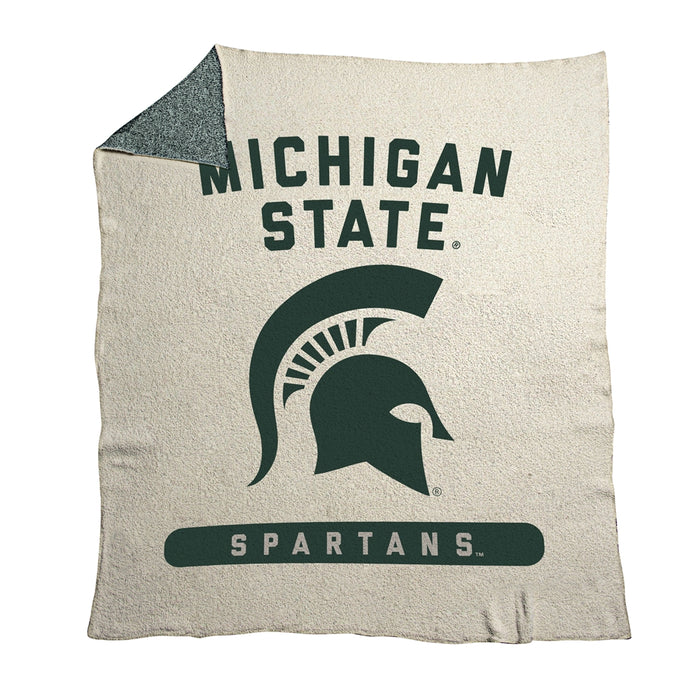 Michigan State Spartans Prime Luxe Dreams Throw
