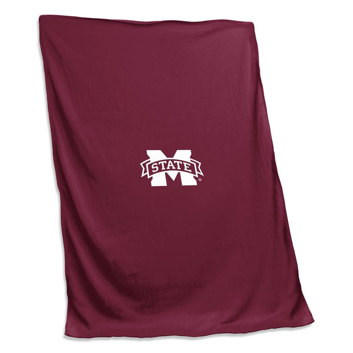 MIssissippi State Bulldogs Sweatshirt Blanket
