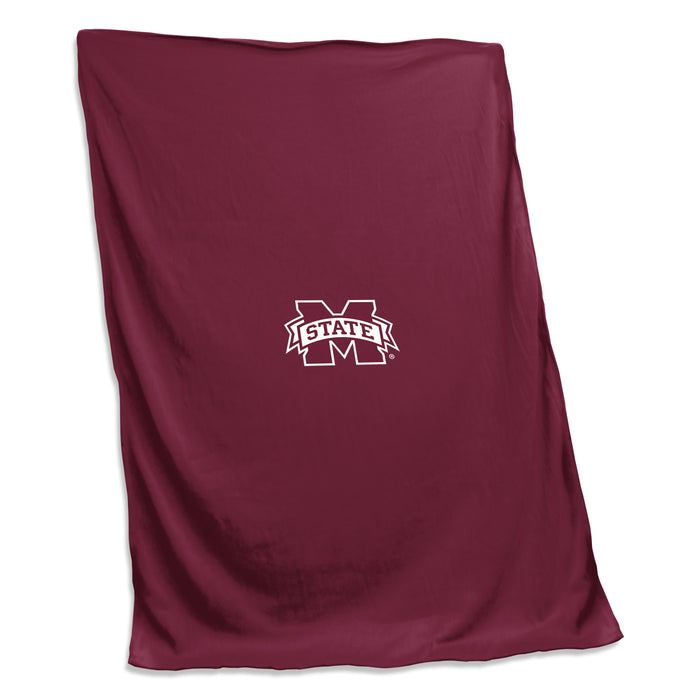 MIssissippi State Bulldogs Sweatshirt Blanket