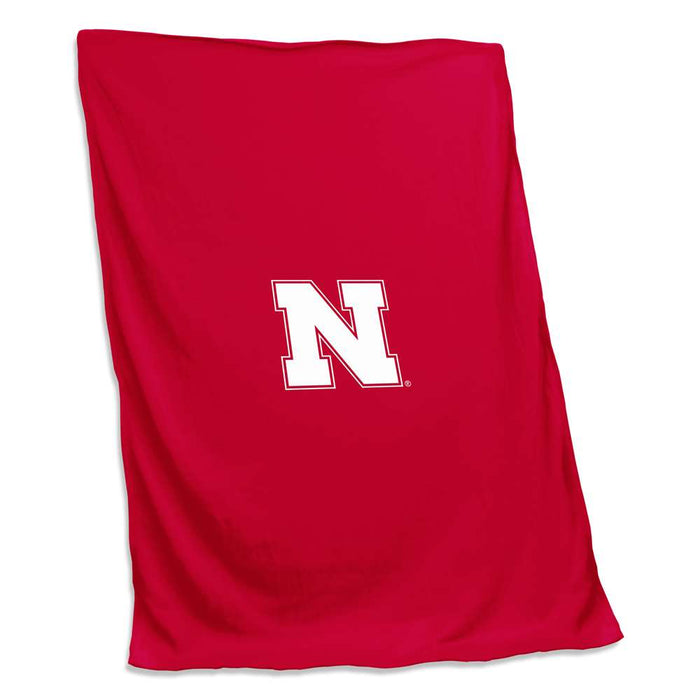 Nebraska Corn Huskers Sweatshirt Blanket