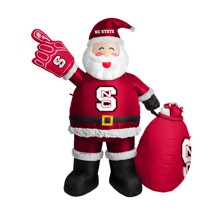 North Carolina State Wolfpack Yard Santa Inflatable