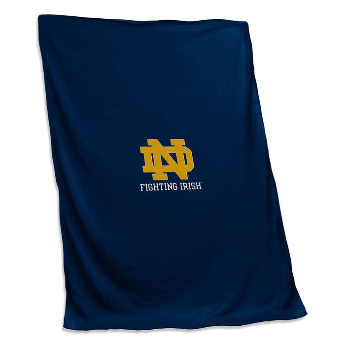 Notre Dame Fighting Irish Sweatshirt Blanket