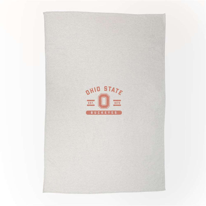 Ohio State Buckeyes Sublimated Sweatshirt Blanket