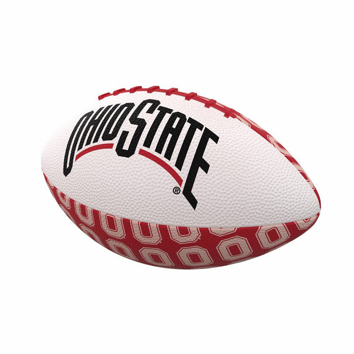 Ohio State Buckeyes Youth-Size Rubber Football