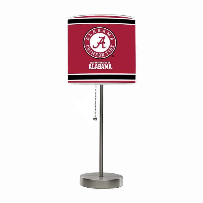 Alabama Crimson Tide Chrome Lamp