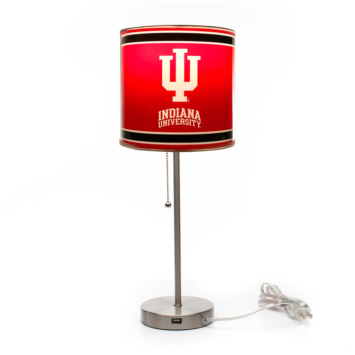 Indiana Hoosiers Chrome Lamp