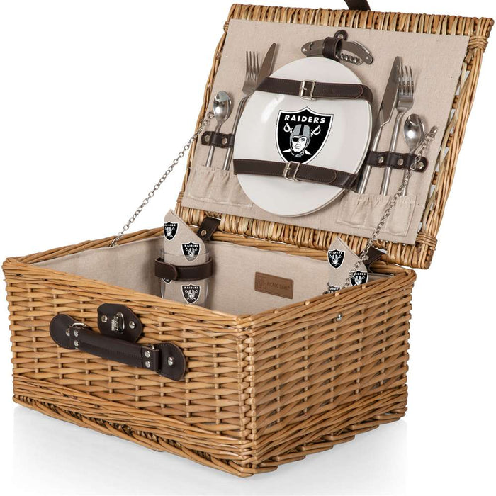 Las Vegas Raiders Classic Picnic Basket