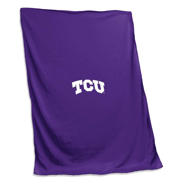 TCU Horned Frogs Sweatshirt Blanket
