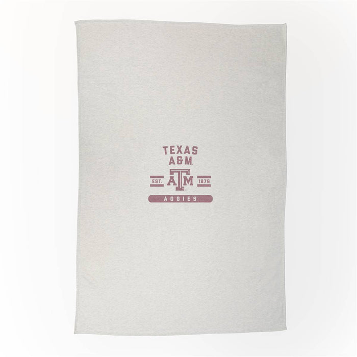 Texas A&M Aggies Sublimated Sweatshirt Blanket