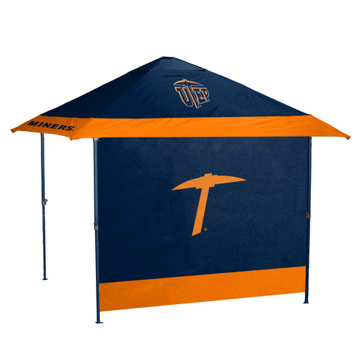 Texas El Paso UTEP Miners Canopy Tent 12X12 Pagoda with Side Wall
