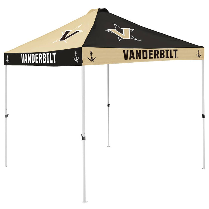 Vanderbilt Commodores Canopy Tent 9X9 Checkerboard