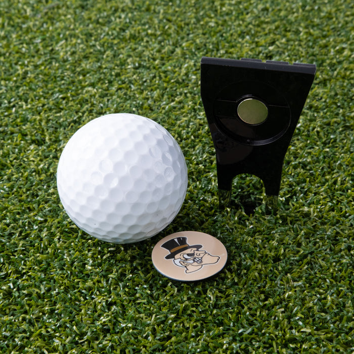 Wake Forest Demon Deacons Custom Shaped Divot Tool
