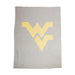 West Virginia Mountaineers Oversized Logo Sublimated Sweatshirt Blanket