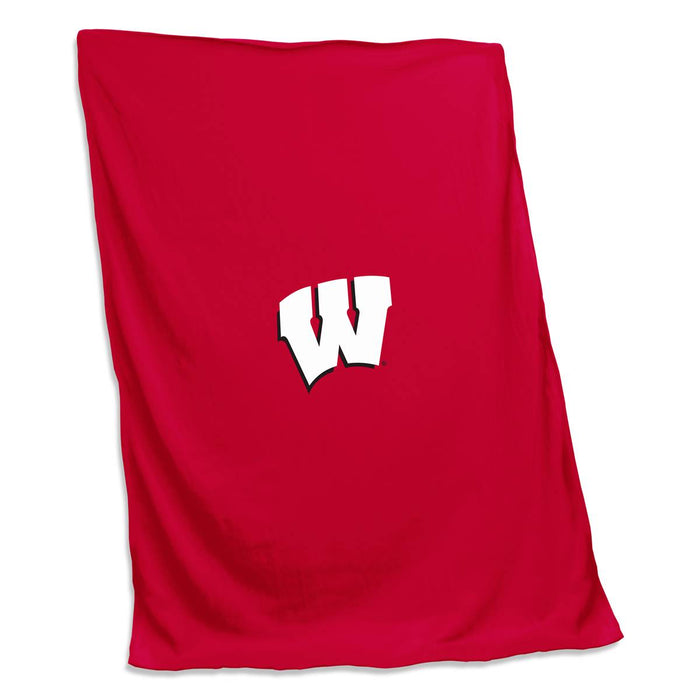 Wisconsin Badgers Sweatshirt Blanket