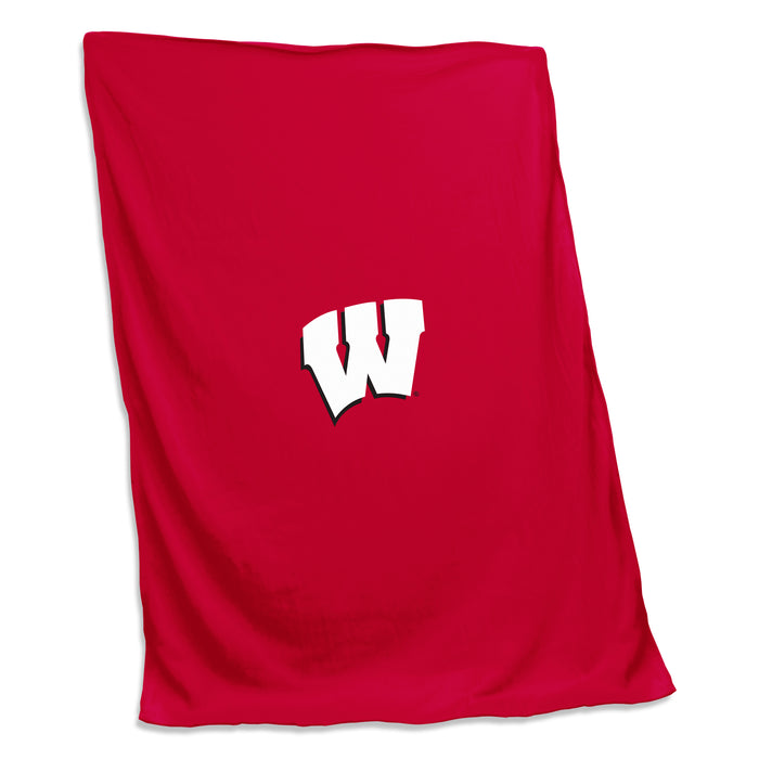 Wisconsin Badgers Sweatshirt Blanket