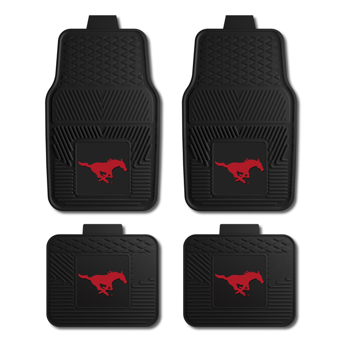 Carolina Panthers 4-pc Vinyl Car Mat Set