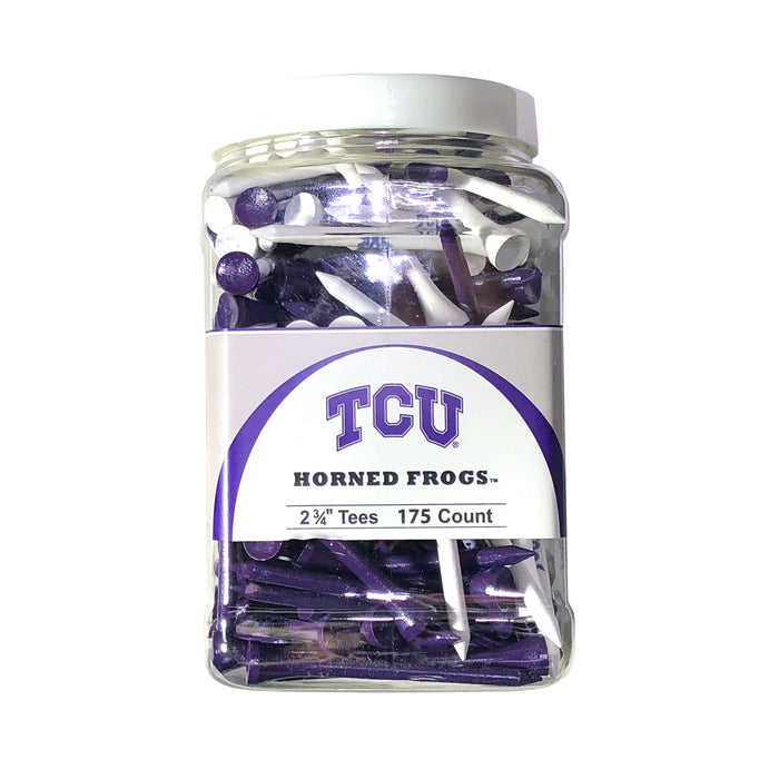 TCU Texas Christian University Horned Frogs Golf 175 Tee Jar 25351