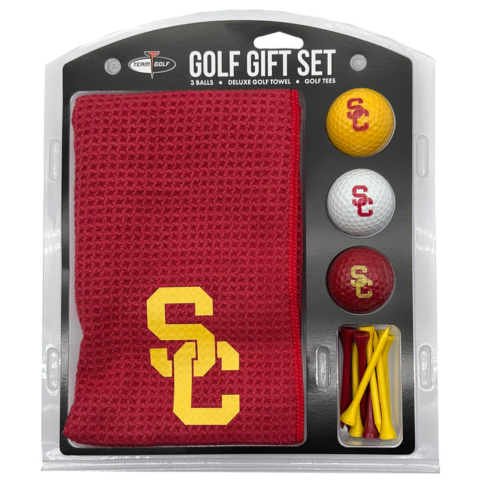 USC Trojans 16" X 40" Microfiber Towel Golf Gift Set