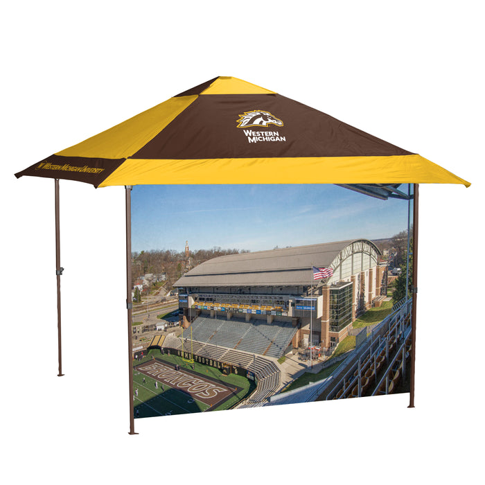 Western Michigan Broncos Canopy Tent 12X12 Pagoda with Side Wall