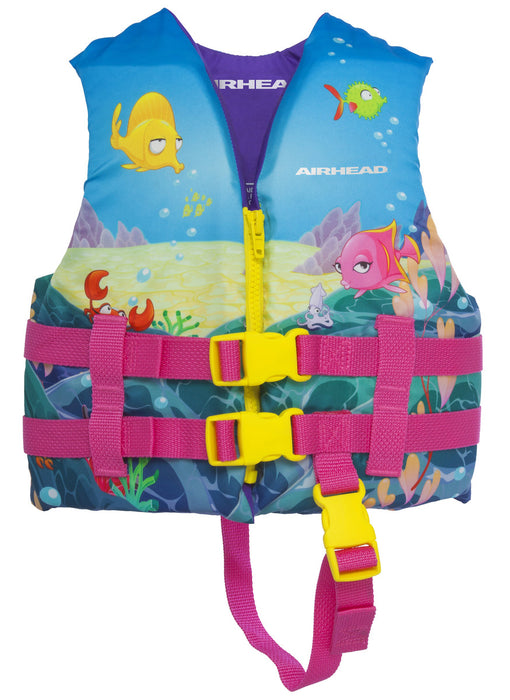 Airhead Reef Gen Boating Life Vest Child Pink
