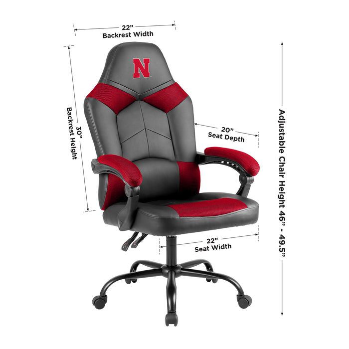 Nebraska Corn Huskers  Oversized Office Chair