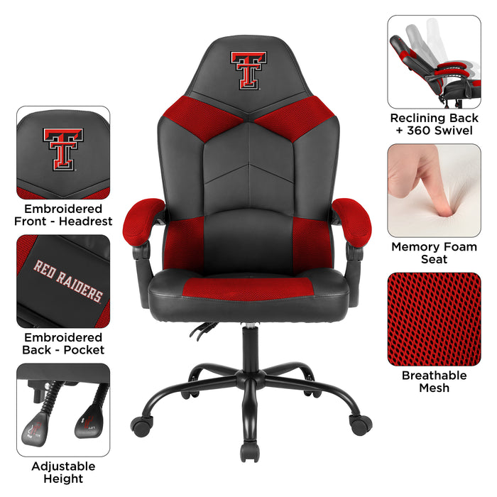 Texas Tech Red Raiders Oversized Office Chair