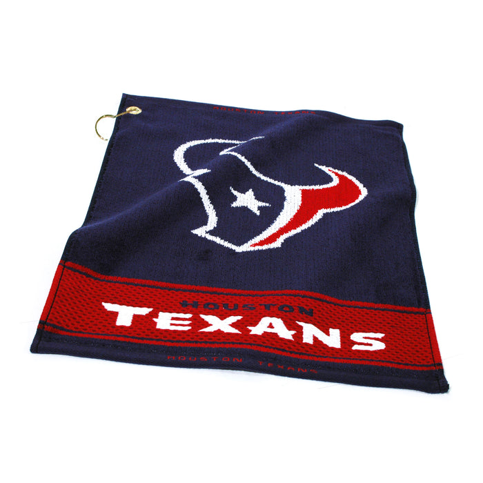 Houston Texans  Jacquard Woven Golf Towel