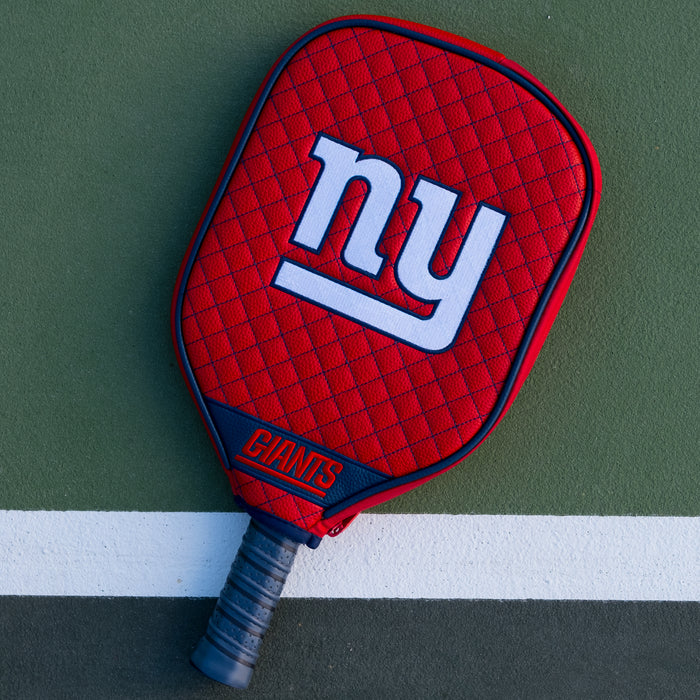 New York Giants Quilted Pickleball Paddle Cover