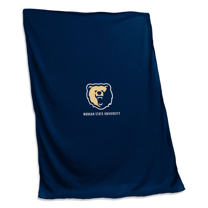 Morgan State Sweatshirt Blanket (Screened)