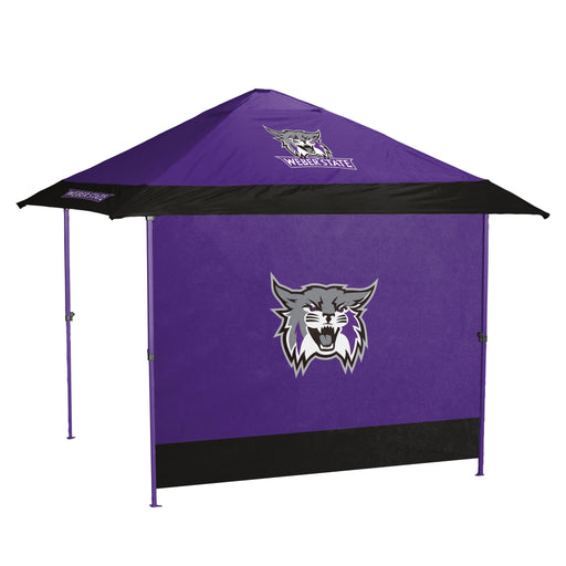 Weber State Wildcats Canopy Tent 12X12 Pagoda with Side Wall