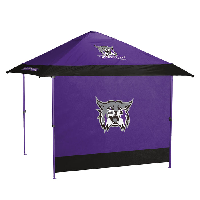 Weber State Wildcats Canopy Tent 12X12 Pagoda with Side Wall