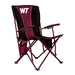 West Texas A&M Big Boy  Hard Arm Folding Chair - Tailgate - Camping