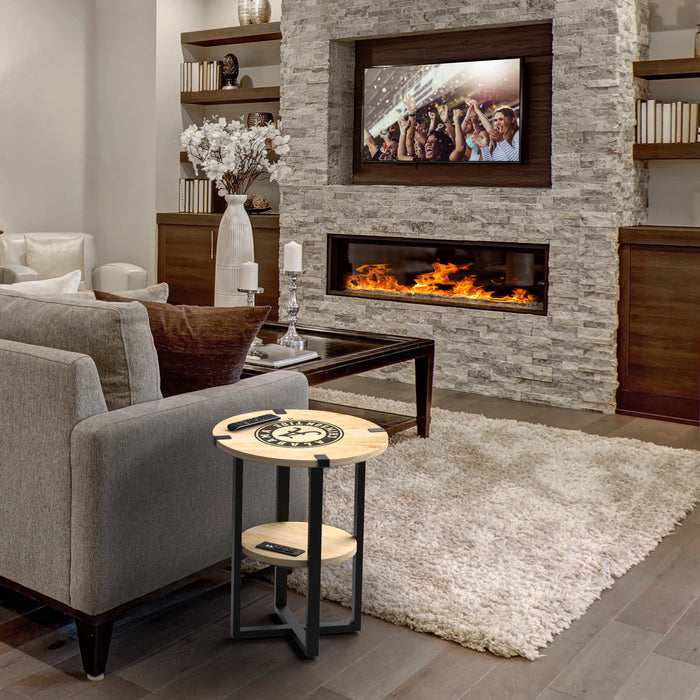 Alabama Crimson Tide Side Table with Charger