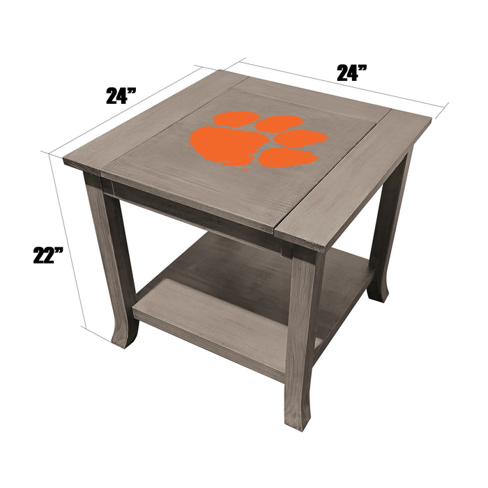 Clemson Tigers Game Day Side Table