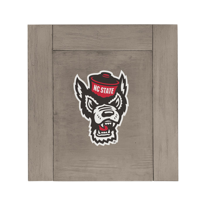 North Carolina State Wolfpack Game Day Side Table